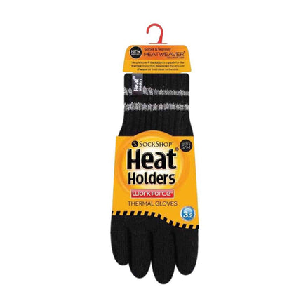 Mens Hi Vis Reflective Soft Fleece Lined Thermal Winter Gloves