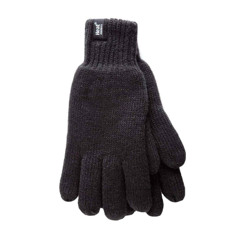 Mens Winter Warm Soft Fleece Lined Thermal Gloves