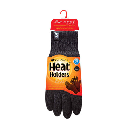 Mens Winter Warm Soft Fleece Lined Thermal Gloves