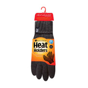 Ladies Cable Knit 2.3 Tog Fleece Lined Thermal Winter Gloves