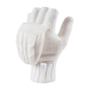 Ladies Cable Knit 2.3 Tog Thermal Winter Fingerless Converter Gloves