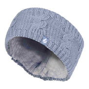 Ladies Cable Knitted Fleece Lined Thermal Winter Ear Warmer Headband