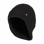 Mens Knitted Thermal Winter Warm Expedition Hat with Drop Neck