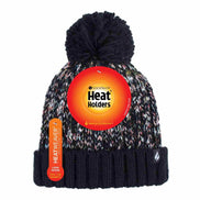 Ladies Thermal Winter Bobble Hat with Large Pom Pom