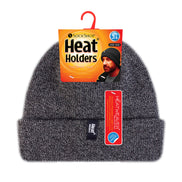 Mens 3.6 TOG Fleece Lined Thermal Turn Over Cuff Winter Beanie Hat
