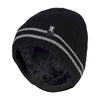 Mens Hi Vis Reflective Soft Fleece Lined Thermal Winter Hat