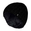 Mens 3.4 TOG Soft Fleece Lined Ribbed Knitted Thermal Winter Hat