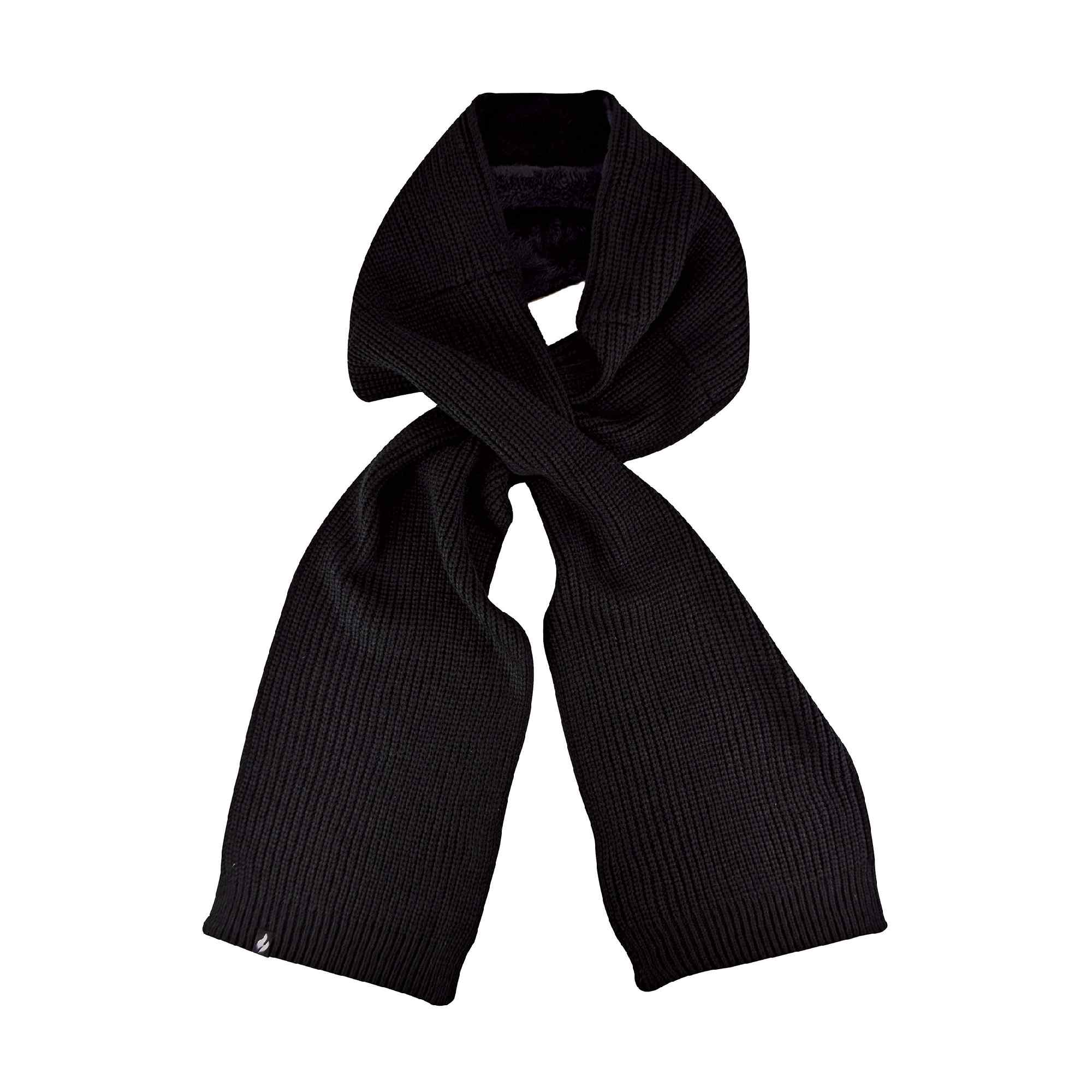 Mens Windproof Fleece Thermal Winter Scarf for Cold Weather