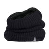 Ladies Winter Warm Fleece Lined Chunky Knit Thermal Neck Warmer