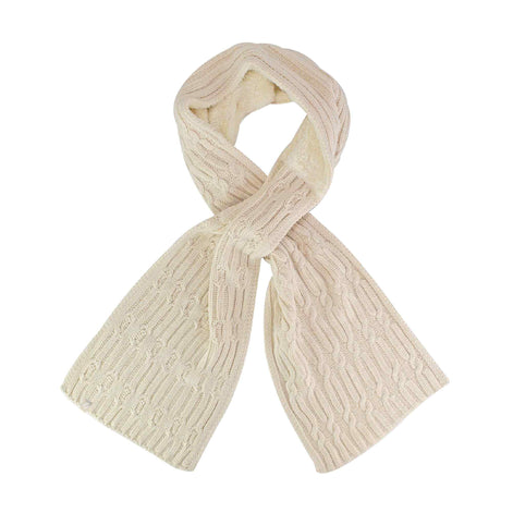 Ladies Luxury Fleece Winter Scarf Thermal Scarf for Cold Weather