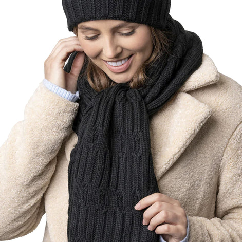 Ladies Luxury Fleece Winter Scarf Thermal Scarf for Cold Weather