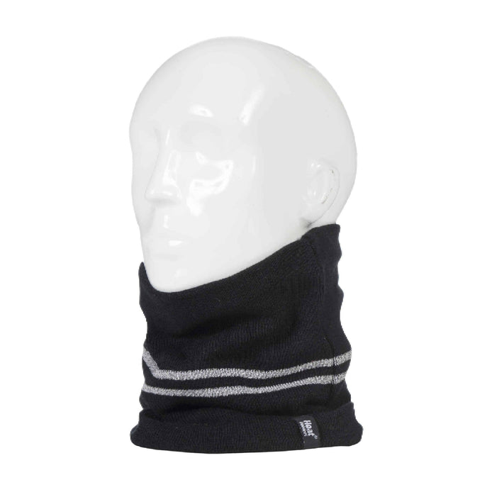 Mens Hi Vis Reflective Soft Fleece Lined Thermal Winter Neck Warmer