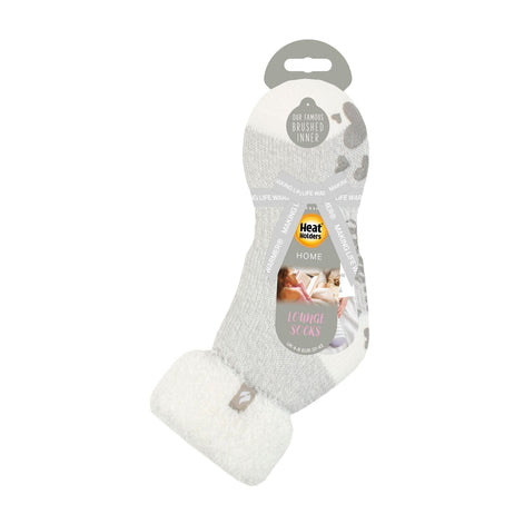 Ladies Ribbed Cuff Thermal Bed Socks for Lounging Around