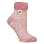 Ladies Cuddly Fluffy Sliper Bed Socks with Feather Top