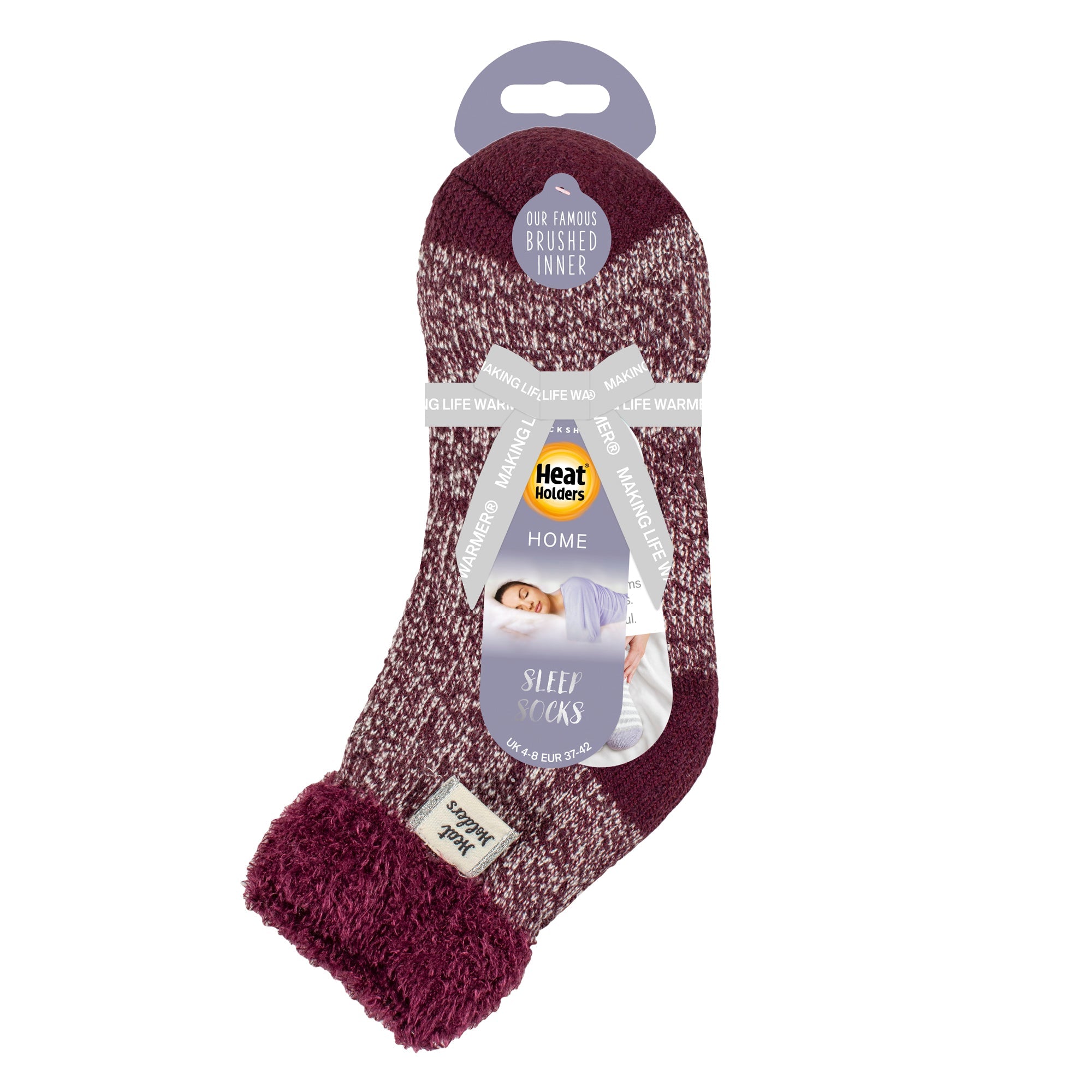 Ladies Extra Fluffy Thermal Bed Socks for Lounging Around