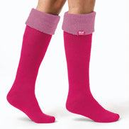 Ladies Thick Extra Long Knee High Thermal Wellington Boot Socks