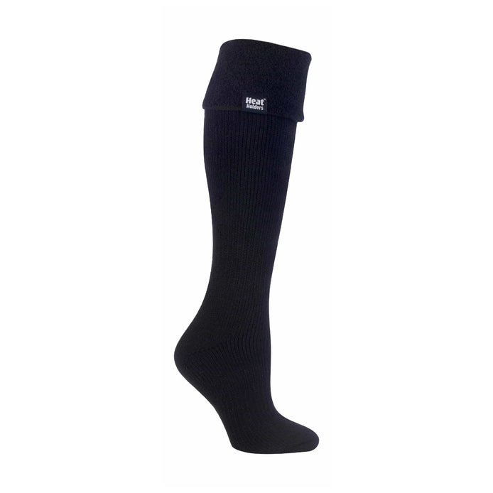 Ladies Thick Extra Long Knee High Thermal Wellington Boot Socks