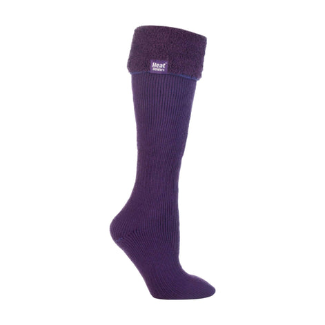Ladies Thick Extra Long Knee High Thermal Wellington Boot Socks