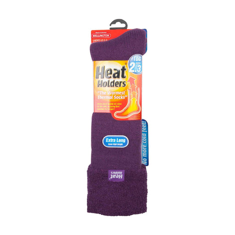 Ladies Thick Extra Long Knee High Thermal Wellington Boot Socks