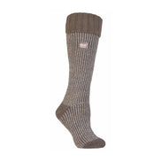 Ladies Thick Winter Warm Knee High Ribbed Thermal Boot Socks