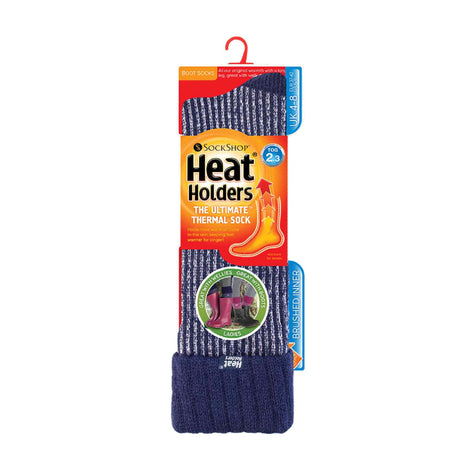 Ladies Thick Winter Warm Knee High Ribbed Thermal Boot Socks