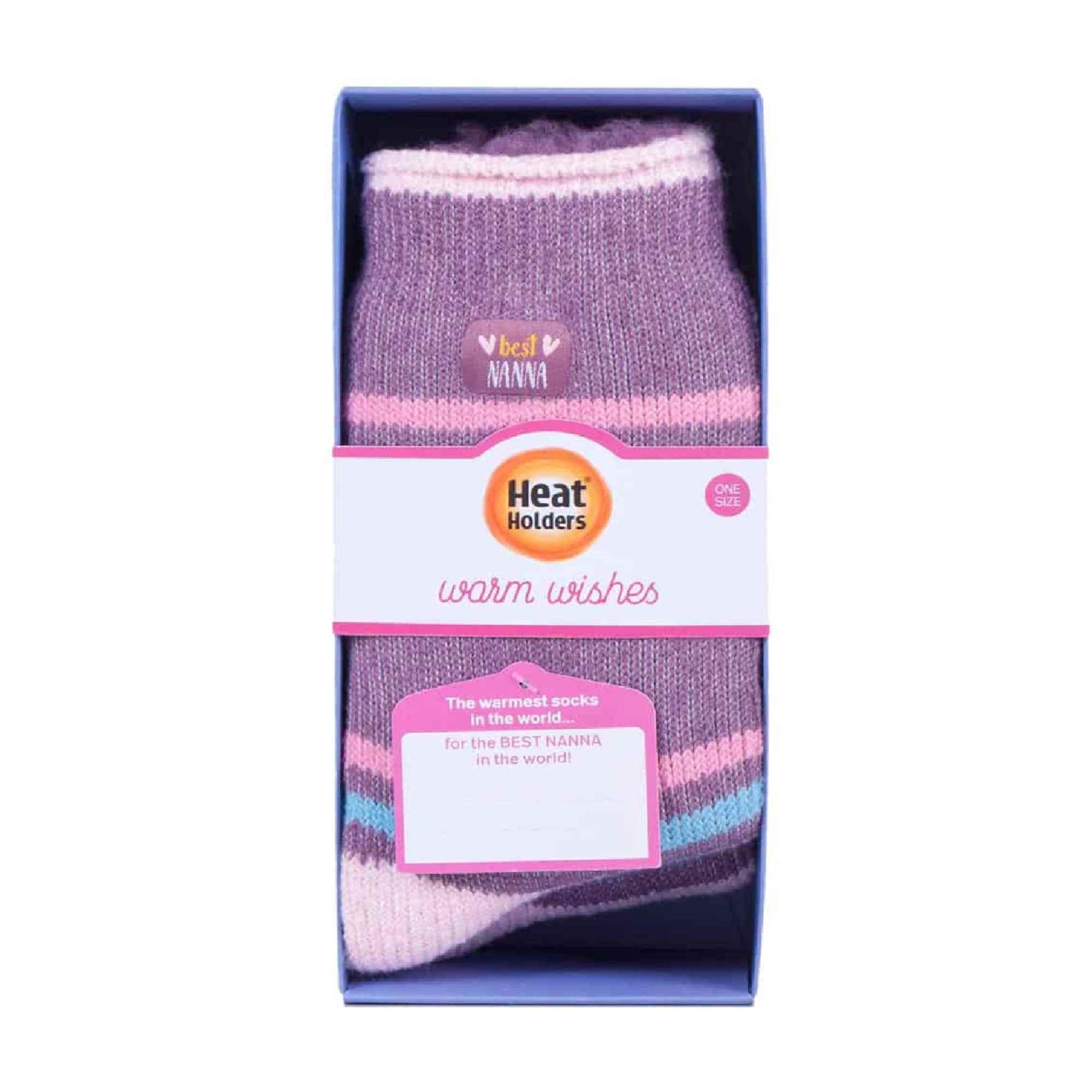 Ladies Warm Fleece Lined Fluffy Thermal Socks for Mum & Grandma