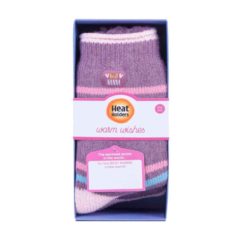 Ladies Warm Fleece Lined Fluffy Thermal Socks for Mum & Grandma