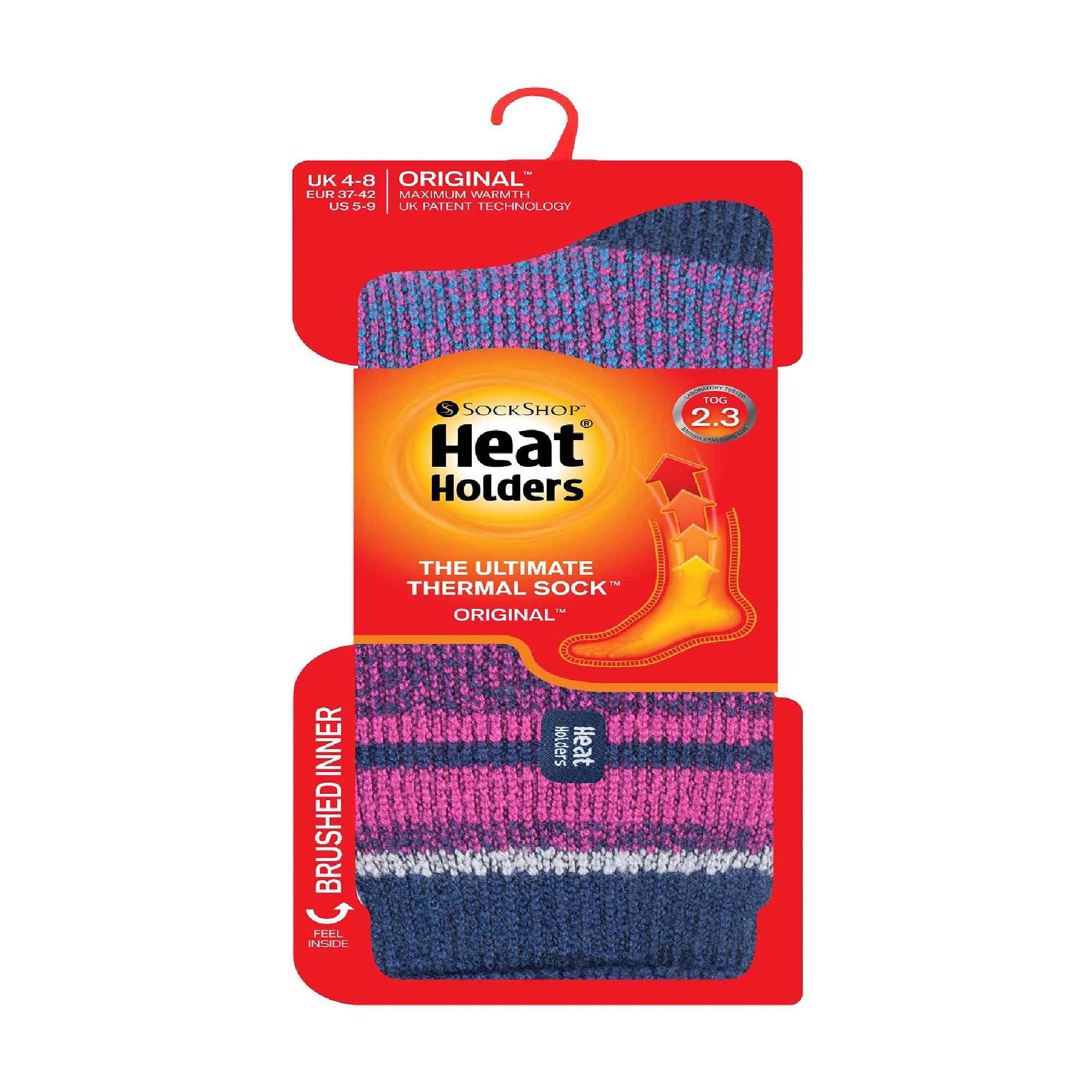 Ladies 2.3 Tog Luxury Thick Thermal Socks for Winter