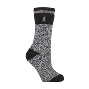 Ladies Twist Patterned Thick Winter Warm Thermal Socks