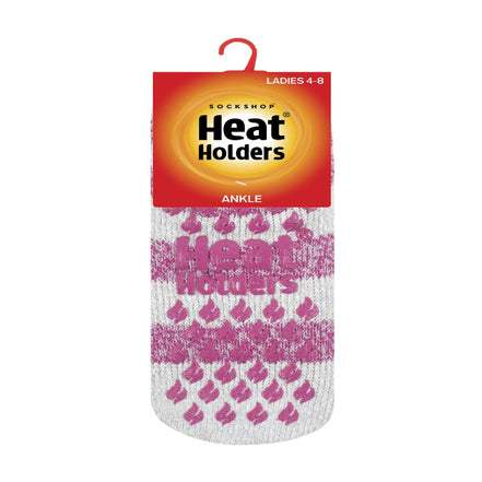 Ladies Thick Warm 2.3 Tog Thermal Low Cut Ankle Slipper Socks