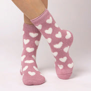 Ladies Jacquard Thermal Socks for Winter