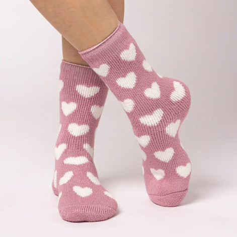 Ladies Jacquard Thermal Socks for Winter