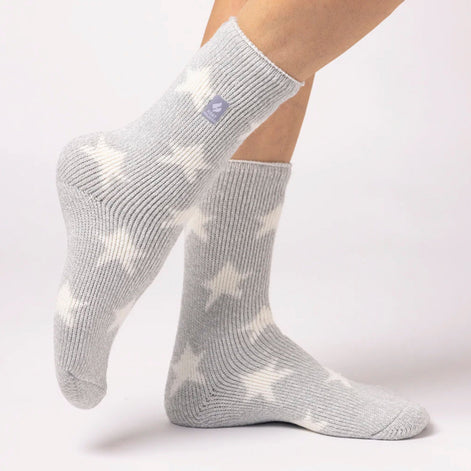 Ladies Jacquard Thermal Socks for Winter