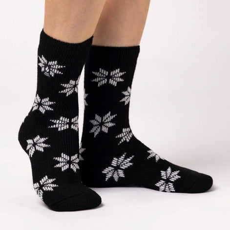 Ladies Jacquard Thermal Socks for Winter