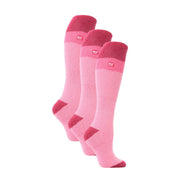 3 Pack Ladies Winter 2.3 TOG Thermal Long Knee High Ski Socks