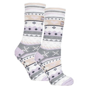 2 Pairs Womens Soul Warming Socks with Grips