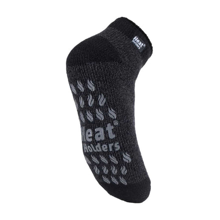 Mens 2.3 TOG Non Slip Low Cut Ankle Thermal Slipper Socks (Multipack Options)