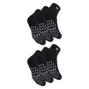 Mens 2.3 TOG Non Slip Low Cut Ankle Thermal Slipper Socks (Multipack Options)