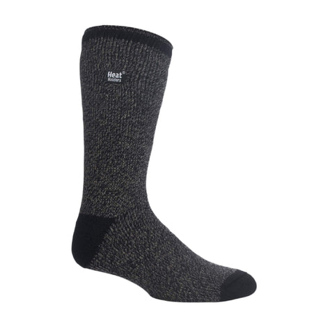 Mens Plain Twist Patterned Thick Winter Warm Thermal Socks