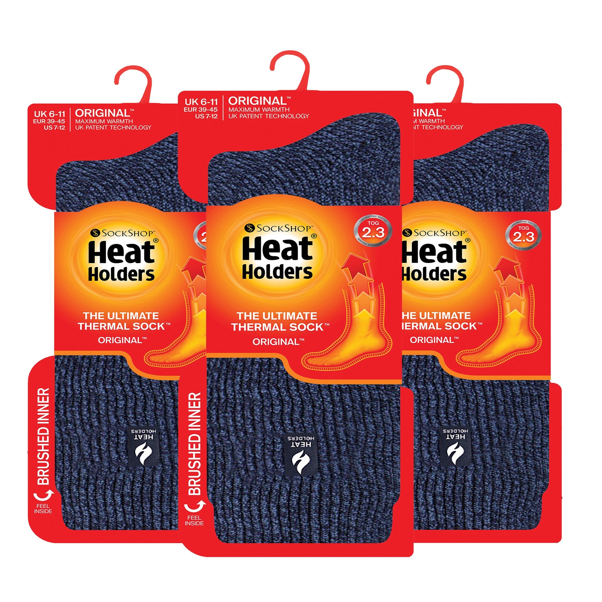Mens Original Thick Winter Thermal Socks (Multipack Options)