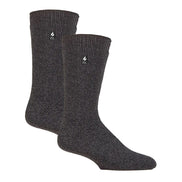 Mens 2 Pack Original Thermal Brushing Socks