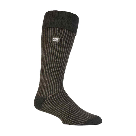 Mens Thick Winter Warm Knee High Ribbed Thermal Boot Socks