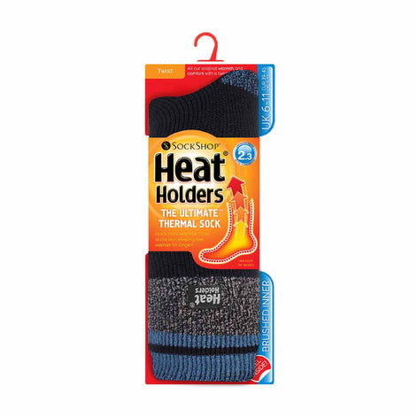 Mens Twist Patterned Thick Winter Warm Thermal Socks