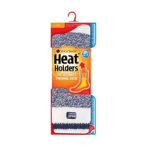 Mens Twist Patterned Thick Winter Warm Thermal Socks