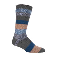 Mens Twist Patterned Thick Winter Warm Thermal Socks