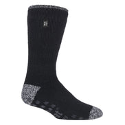 2 Pair Mens Winter Crew Slipper Socks