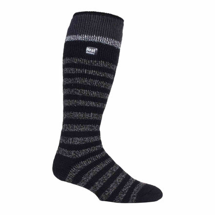 Mens Striped 2.3 TOG Winter Knee High Thermal Ski Socks