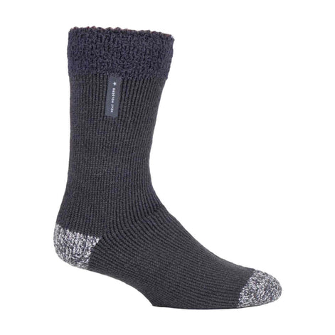 Mens Warm Luxury Fleece Lined Thermal Lounge Bed Socks