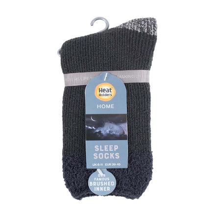 Mens Warm Luxury Fleece Lined Thermal Lounge Bed Socks