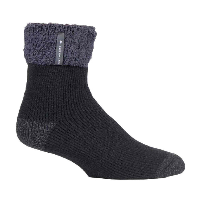 Mens Warm Luxury Fleece Lined Thermal Lounge Bed Socks